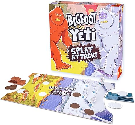 Bigfoot vs Yeti Splat Attack